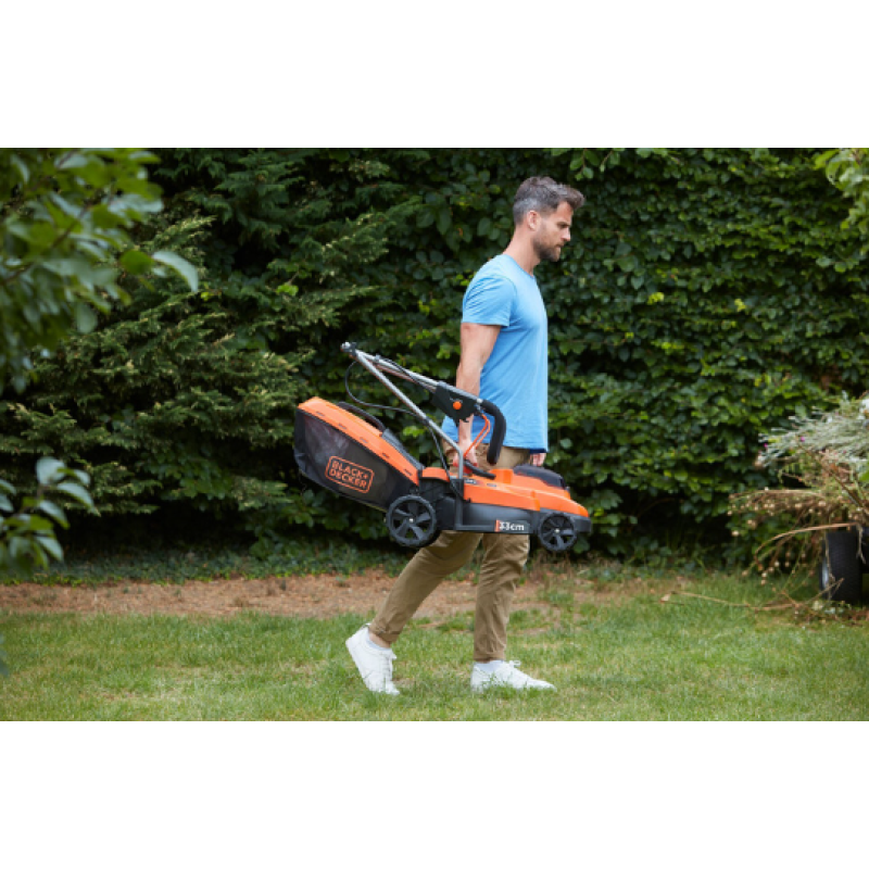 Black & Decker  Cordless 33cm Compact Lawnmower - Image 3